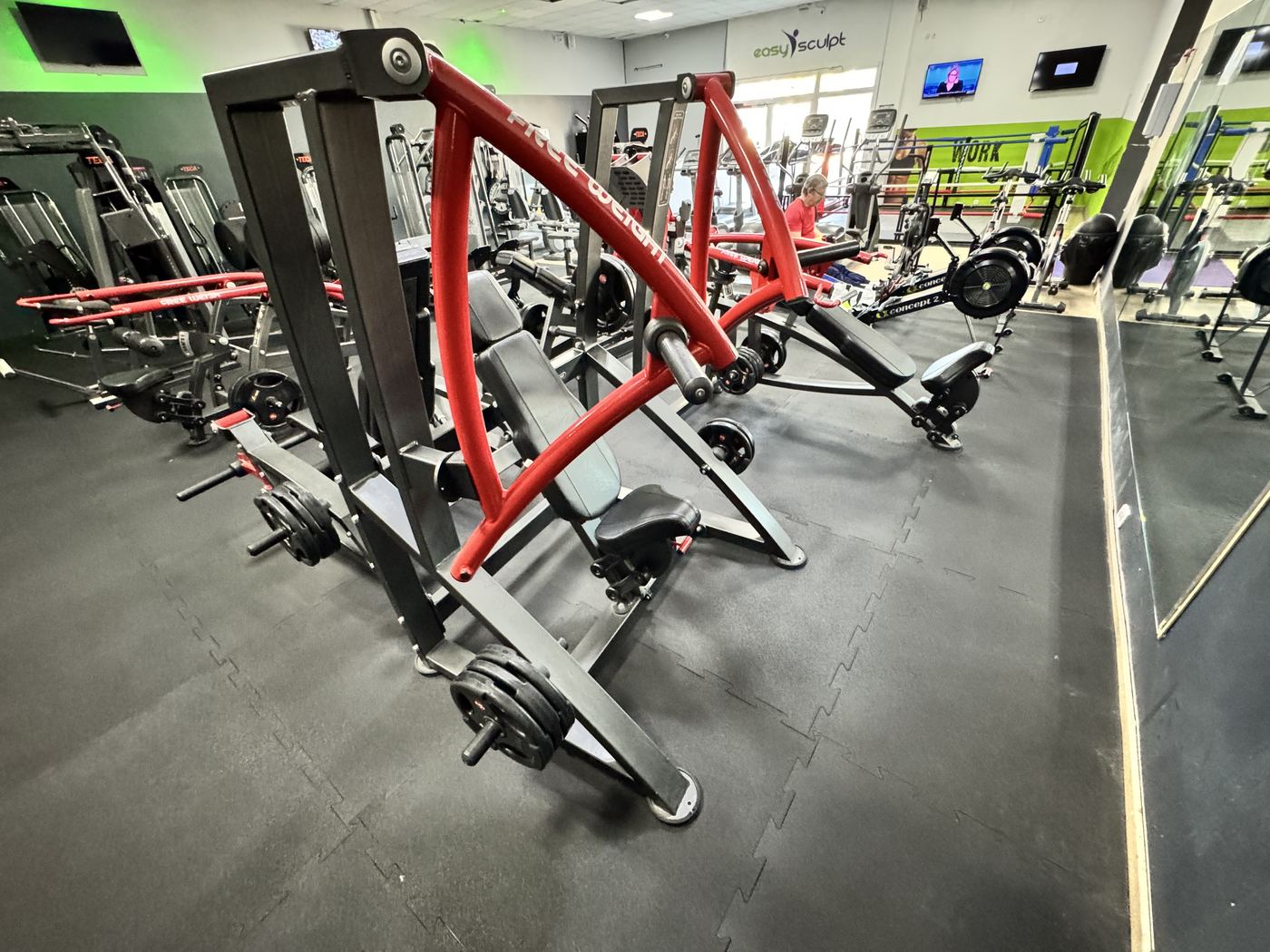 Espace d'entraînement de la salle Easy Sculpt à Cagnes-sur-Mer